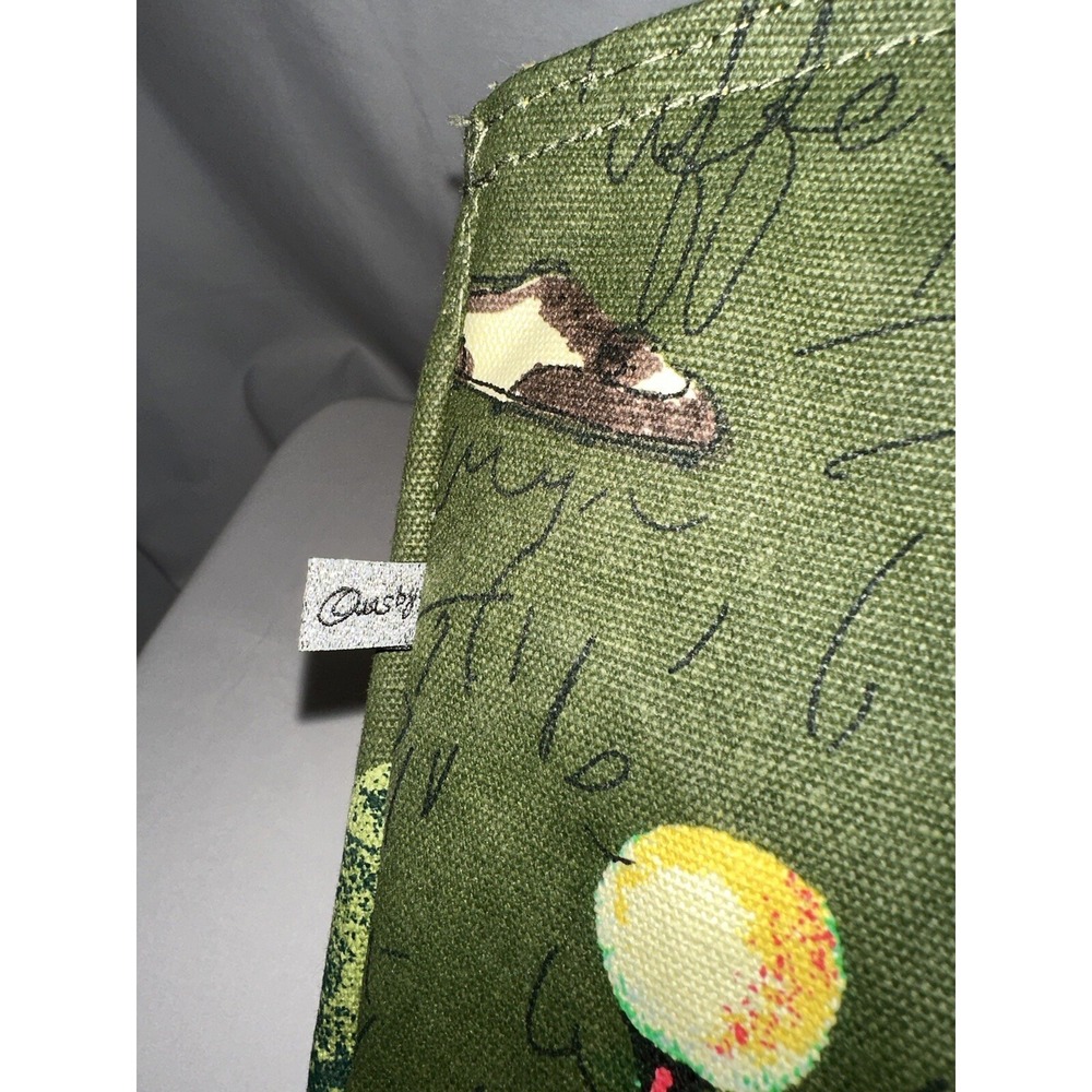 Ann Ormsby Surviving Stress Golf Shoulder Bag Purse Sand and Sun Beach Tote - Picture 5 of 14